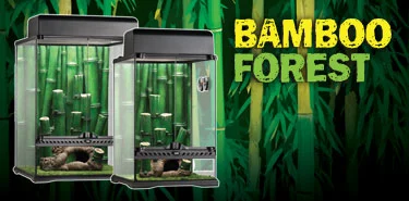 ExoTerra Bamboo Terrarium 45x45x60 cm 121 Liter